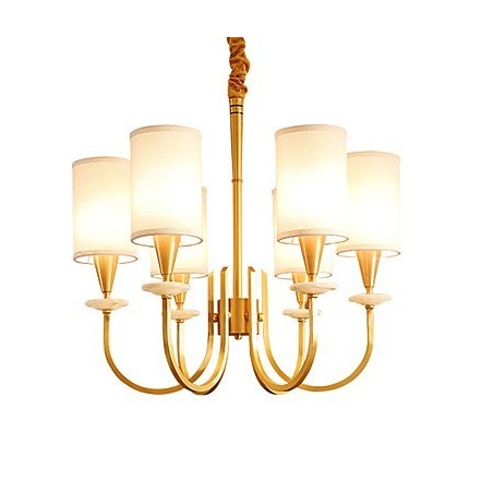 All Copper Chandelier Jade Decorative Chandelier All Copper Chandelier Jade Decorative Chandelier