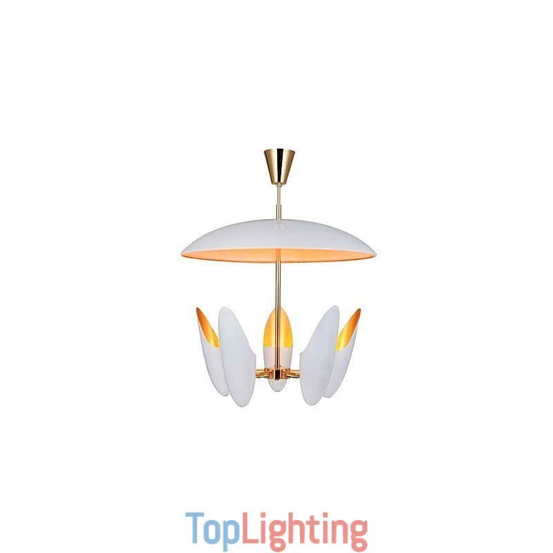 5 Light Chandelier Brief Art Modern Comtemporary Pendant Lamp