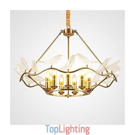 Modern Contemporary Brass Feature for Designers Metal Chandelier Modern Contemporary Brass Feature for Designers Metal Chandelier