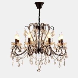 8 Lights Crystal Chandelier Modern Contemporary Traditional Classic Rustic Lodge Vintage Retro