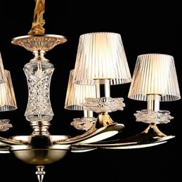 Modern Contemporary Traditional Classic Zinc Alloy Feature for Crystal Mini Style Metal Pendant Light