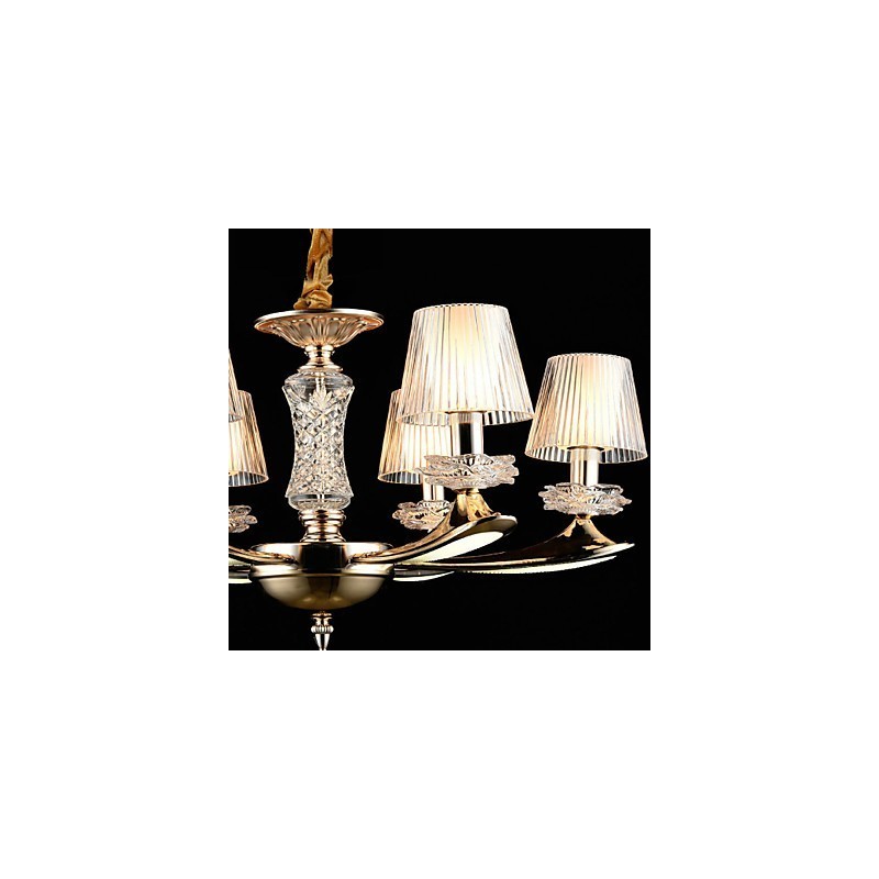 Modern Contemporary Traditional Classic Zinc Alloy Feature for Crystal Mini Style Metal Pendant Light