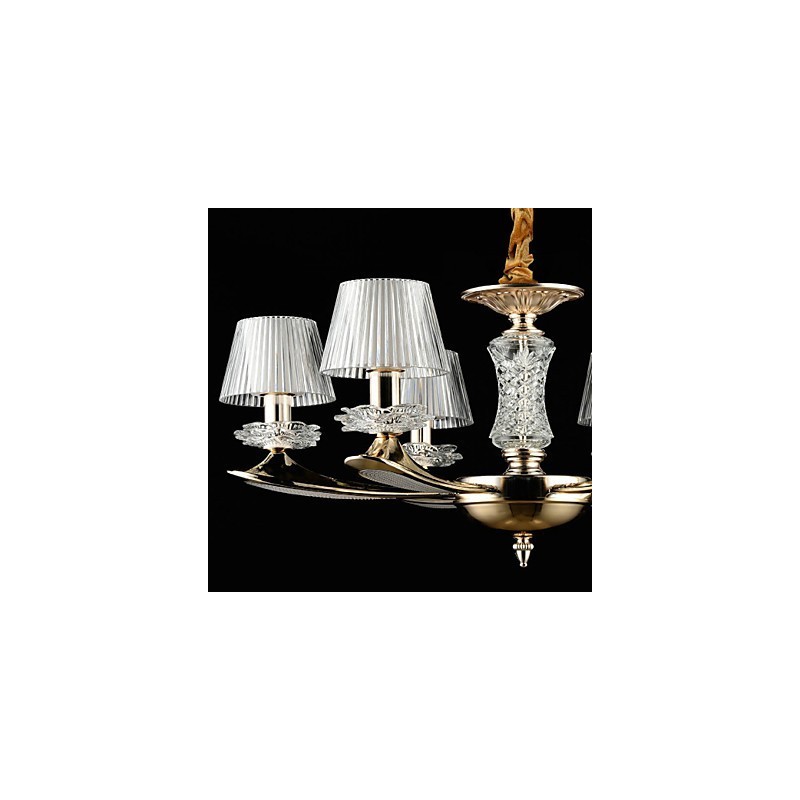 Modern Contemporary Traditional Classic Zinc Alloy Feature for Crystal Mini Style Metal Pendant Light