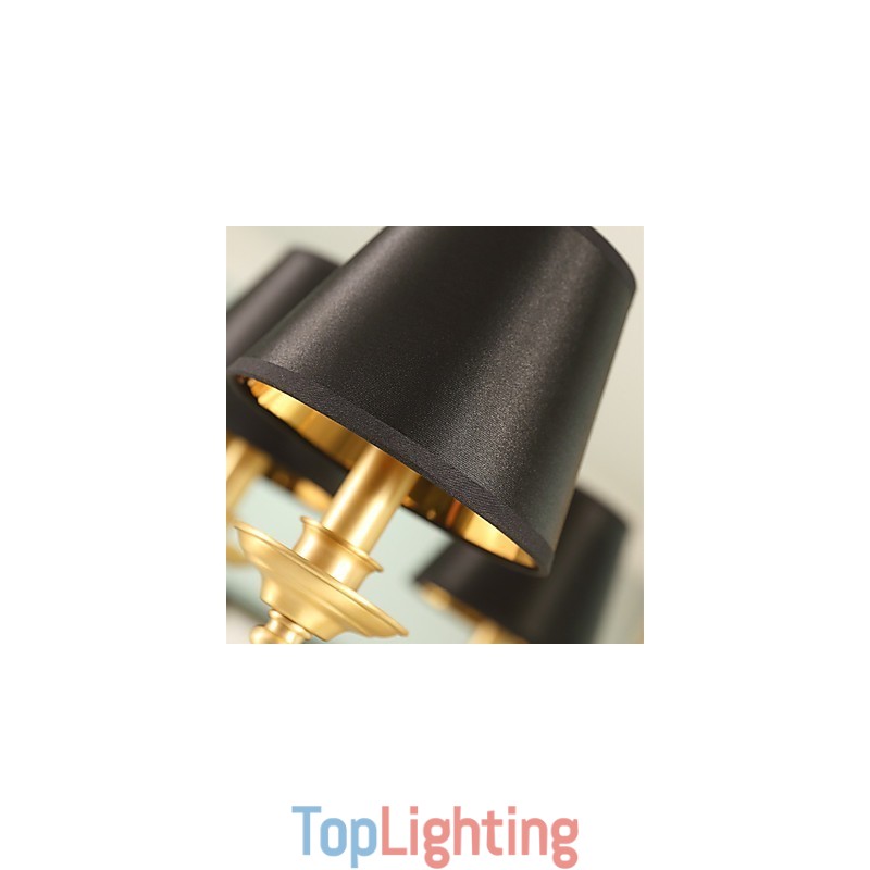 Chandelier Traditional Classic Country Brass Feature for Mini Style Metal 3 Bulbs