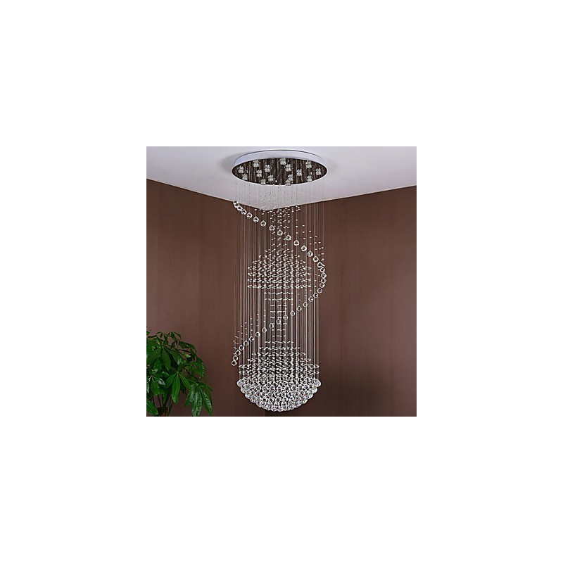 Modern Crystal Ceiling Pendant Light Indoor Chandelier Home Hanging Lighting Lamps Fixtures