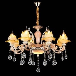 Modern Contemporary Traditional Classic Zinc Alloy Feature for Crystal Mini Style Metal Pendant Light