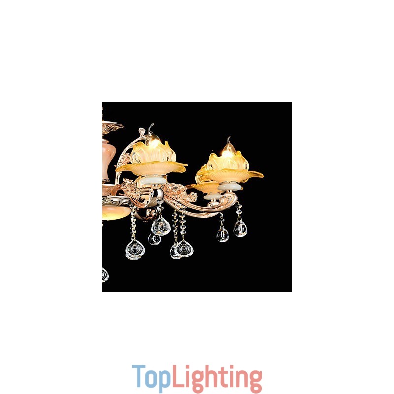 Modern Contemporary Traditional Classic Zinc Alloy Feature for Crystal Mini Style Metal Pendant Light