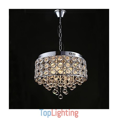 4 Lights Sunflower K9 Transparent Crystal Chandelier 4 Lights Sunflower K9 Transparent Crystal Chandelier