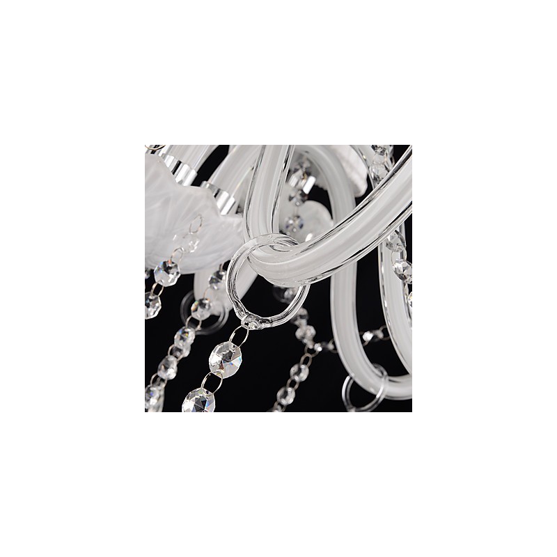 Modern Contemporary Traditional Classic Others Feature for Crystal Candle Style Glass Chandelier