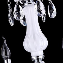 Modern Contemporary Traditional Classic Others Feature for Crystal Candle Style Glass Chandelier