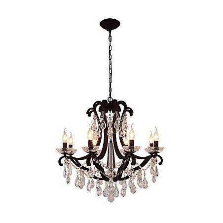 8 Lights Crystal Chandelier Modern Contemporary Traditional Classic Rustic Lodge Vintage Retro Lantern Drum Country Painting 8 Lights Crystal Chandelier Modern Contemporary Traditional Classic Rustic Lodge Vintage Retro Lantern Drum Country Painting