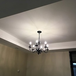 Artistic Chic & Modern Others Feature for Candle Style Metal Indoors 6 Bulbs Chandelier
