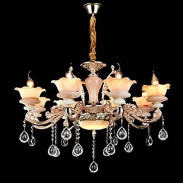 Modern Contemporary Traditional Classic Zinc Alloy Feature for Crystal Mini Style Metal Pendant Light