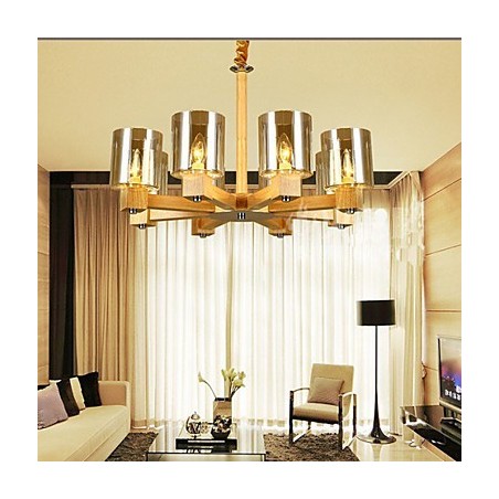Fashion Pendant lamp Table Wooden Glass Cover Fashion Pendant lamp Table Wooden Glass Cover