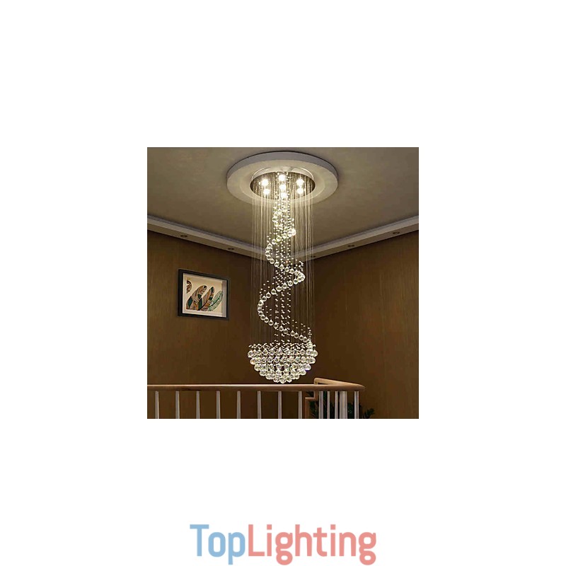 Modern Crystal Ceiling Chandelier Lights Indoor Pendant Lamp Deco Lighting Fixtures