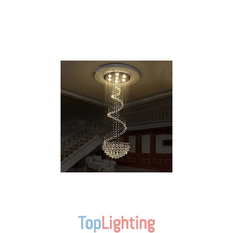 Modern Crystal Ceiling Chandelier Lights Indoor Pendant Lamp Deco Lighting Fixtures