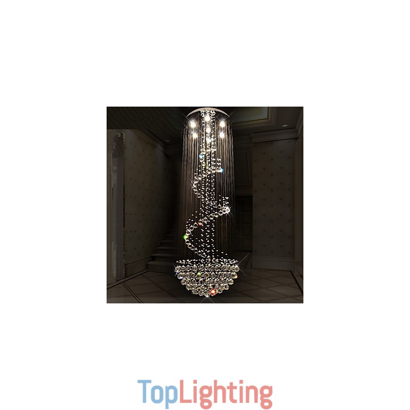 Modern Crystal Ceiling Chandelier Lights Indoor Pendant Lamp Deco Lighting Fixtures