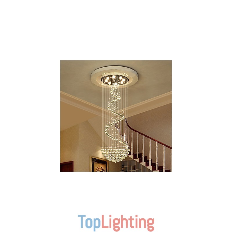 Modern Crystal Ceiling Chandelier Lights Indoor Pendant Lamp Deco Lighting Fixtures