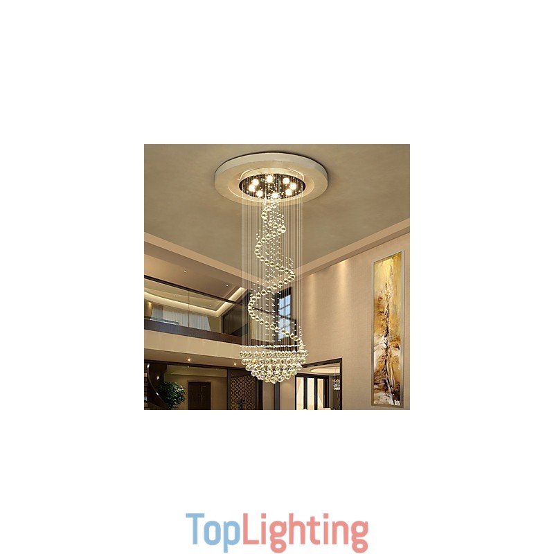 Modern Crystal Ceiling Chandelier Lights Indoor Pendant Lamp Deco Lighting Fixtures