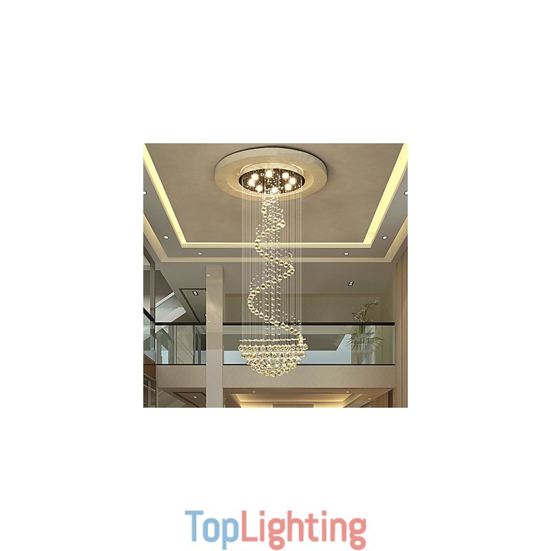 Modern Crystal Ceiling Chandelier Lights Indoor Pendant Lamp Deco Lighting Fixtures