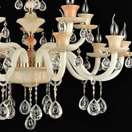 Modern Contemporary Traditional Classic Electroplated Feature for Crystal Mini Style MetalDining Chandelier