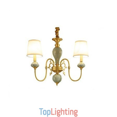 Traditional Classic Country Brass Feature for Mini Style Metal 3 Bulbs Chandelier Traditional Classic Country Brass Feature for Mini Style Metal 3 Bulbs Chandelier