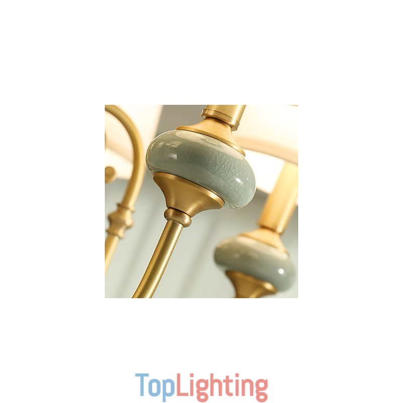 Traditional Classic Country Brass Feature for Mini Style Metal 3 Bulbs Chandelier