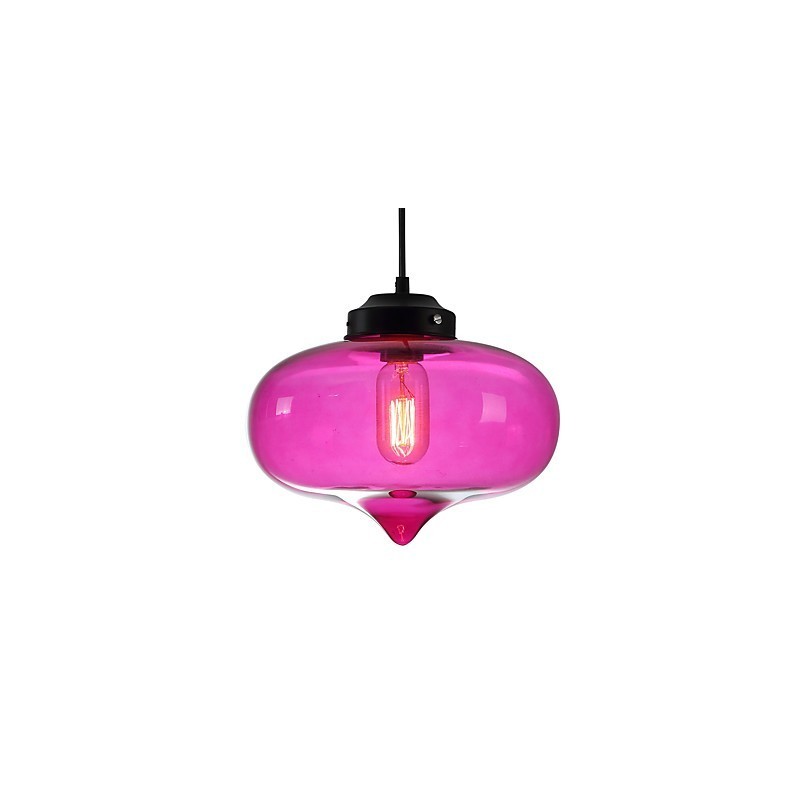 Bubble Design Pendant 1 Light Minimalist Iron Painting