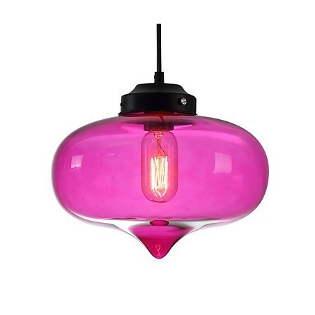 Bubble Design Pendant 1 Light Minimalist Iron Painting