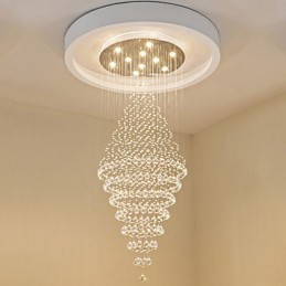 Contemporary Crystal Ceiling Pendant Light Modern Chandelier Home Hanging Lighting Chandelier Lamps Fixtures