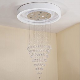 Contemporary Crystal Ceiling Pendant Light Modern Chandelier Home Hanging Lighting Chandelier Lamps Fixtures