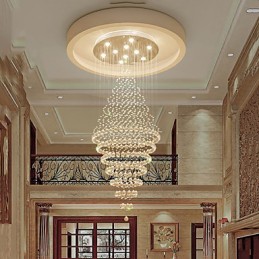 Contemporary Crystal Ceiling Pendant Light Modern Chandelier Home Hanging Lighting Chandelier Lamps Fixtures