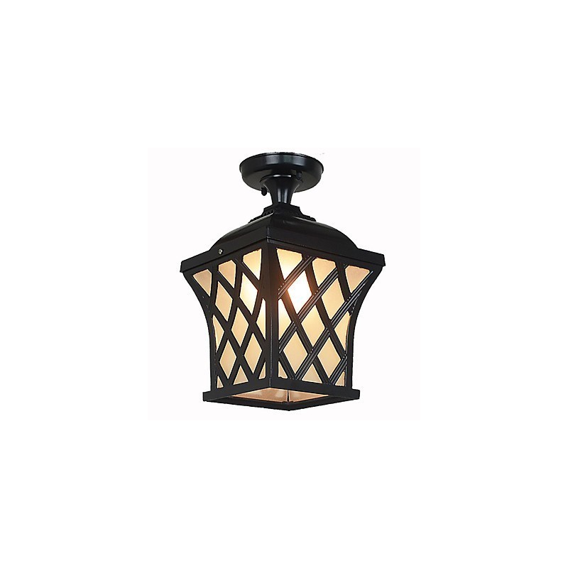 Rural Lamp American Garden Patio Door Outdoor Waterproof Grape Droplight