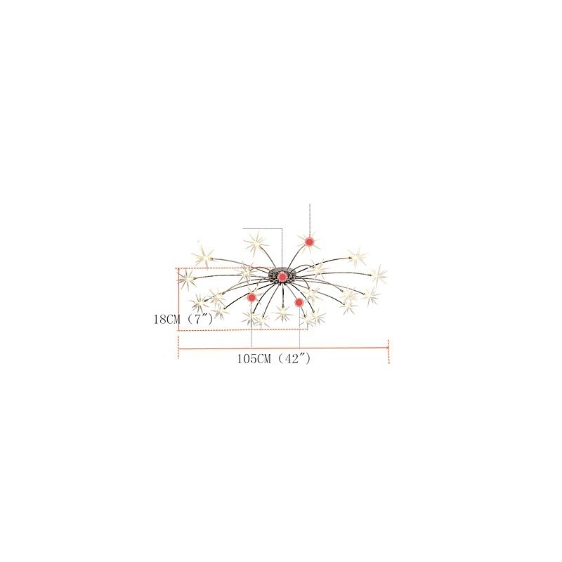 Modern Contemporary Chrome Feature for Mini Style Designers Metal Kids Chandelier