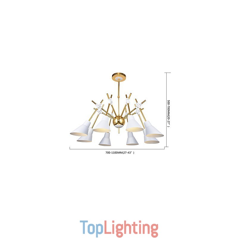 Personalized Adjustable Direction Art Chandelier Lamp Chandelier N