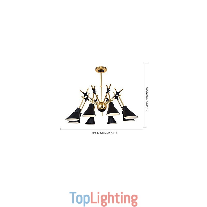 Personalized Adjustable Direction Art Chandelier Lamp Chandelier N