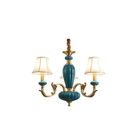 All Copper Chandelier Jade Decorative Chandelier OP All Copper Chandelier Jade Decorative Chandelier OP
