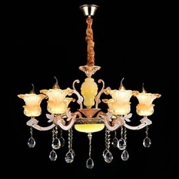 Modern Contemporary Traditional Classic Zinc Alloy Feature for Crystal Mini Style Metal Pendant Light