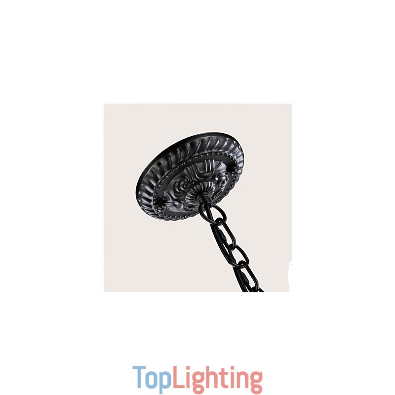 Crystal Chandelier European Style Wrought Iron Lamp Creative Candle Lamps And Lanterns