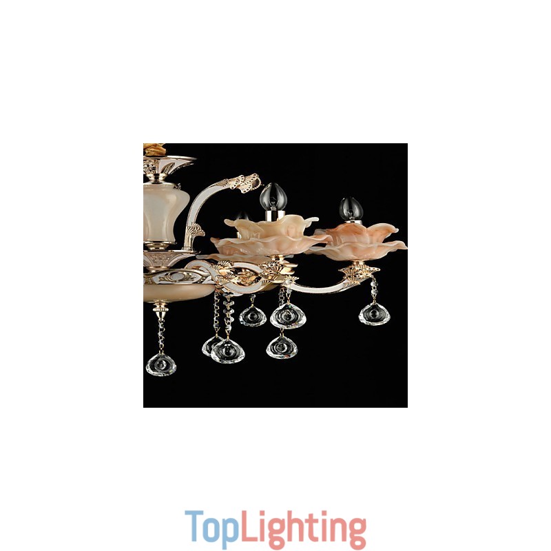 Modern Contemporary Traditional Classic Zinc Alloy Feature for Crystal Mini Style Metal Pendant Light