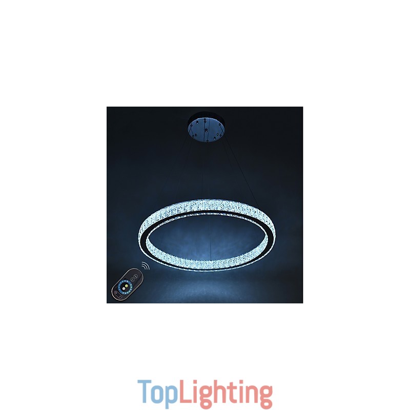 Dimmable Ring Indoo Ceiling Light Pendant Light Modern Chandelier Lighting Chandelier Lamp with Remote Control
