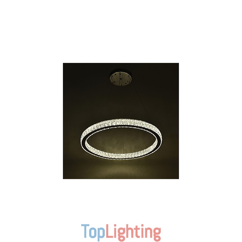 Dimmable Ring Indoo Ceiling Light Pendant Light Modern Chandelier Lighting Chandelier Lamp with Remote Control