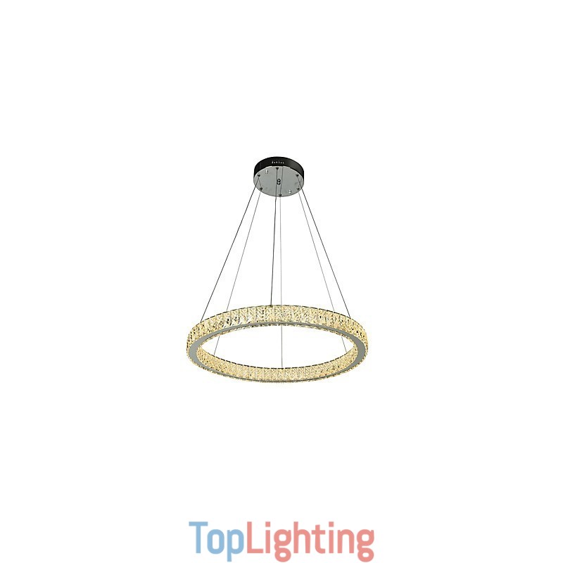 Dimmable Ring Indoo Ceiling Light Pendant Light Modern Chandelier Lighting Chandelier Lamp with Remote Control