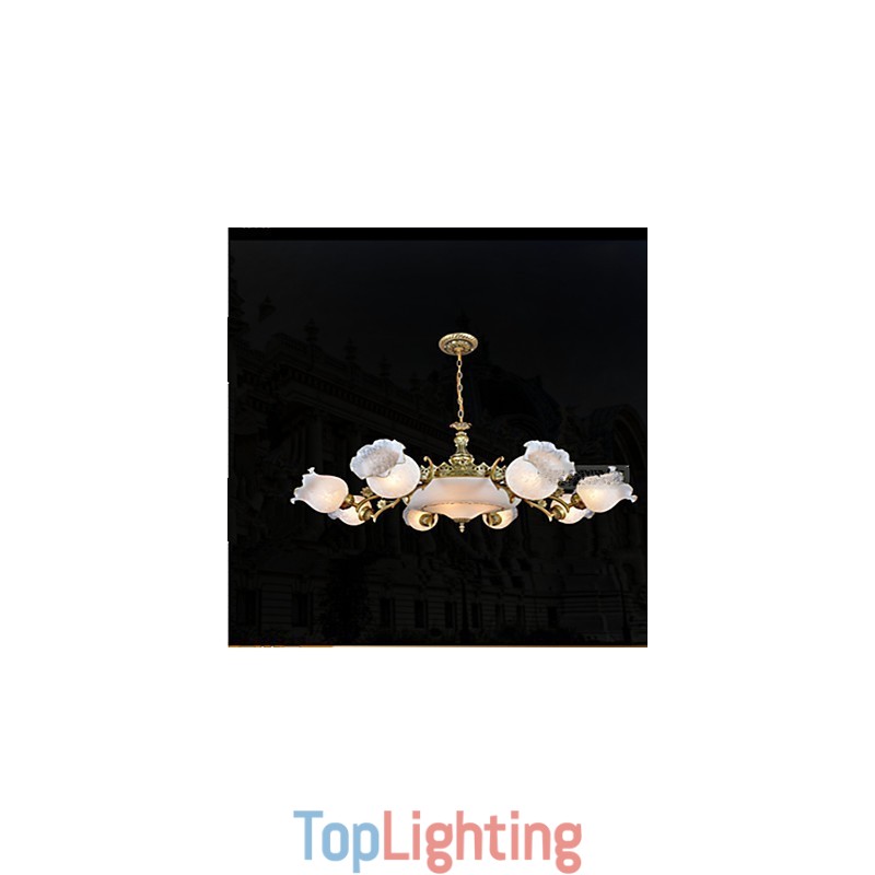 Chandelier Traditional Classic Vintage Retro Metal