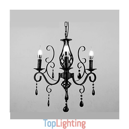 Crystal Lamp 3 Light Modern Simple Novelty Lightings