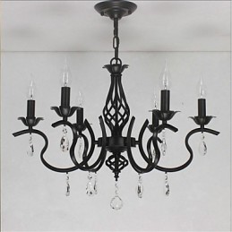 European Style Crystal Chandelier Dining Lights Simple Creative Candles Lamps And Lanterns Novelty Lightig