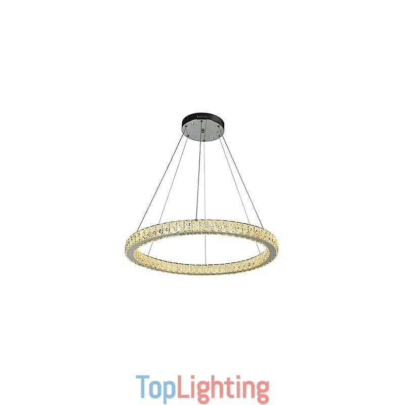 Dimmable Ring Ceiling Light Pendant Light Modern Chandelier Lighting Indoor Lamp with Remote Control