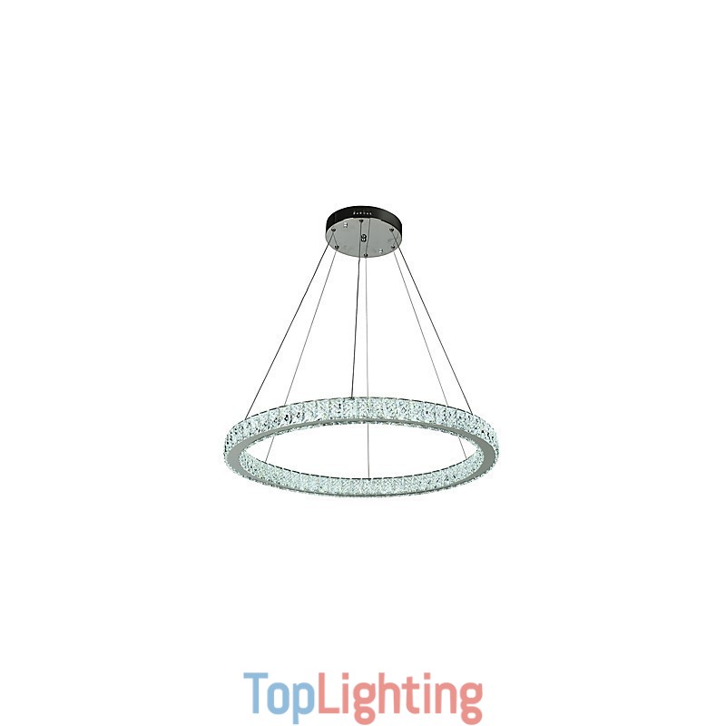 Dimmable Ring Ceiling Light Pendant Light Modern Chandelier Lighting Indoor Lamp with Remote Control