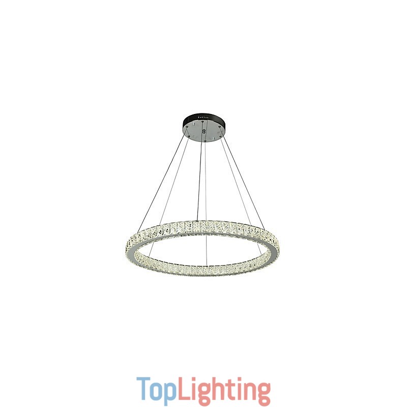 Dimmable Ring Ceiling Light Pendant Light Modern Chandelier Lighting Indoor Lamp with Remote Control