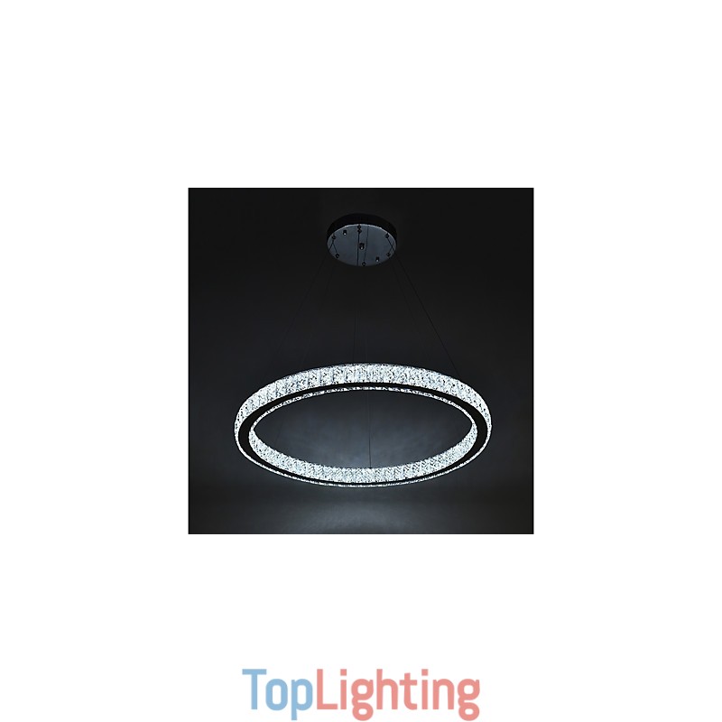 Dimmable Ring Ceiling Light Pendant Light Modern Chandelier Lighting Indoor Lamp with Remote Control